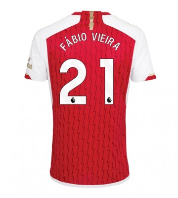 Arsenal Fabio Vieira #21 Hemmatröja 2023-24 Kortärmad